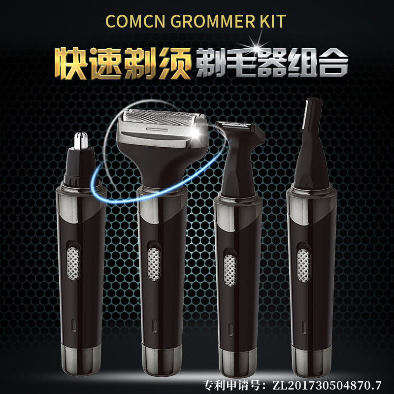 4 in 1 new electric multifunctional shaver men's shaver combo set 4 in 1 eyebrow shaver epilator